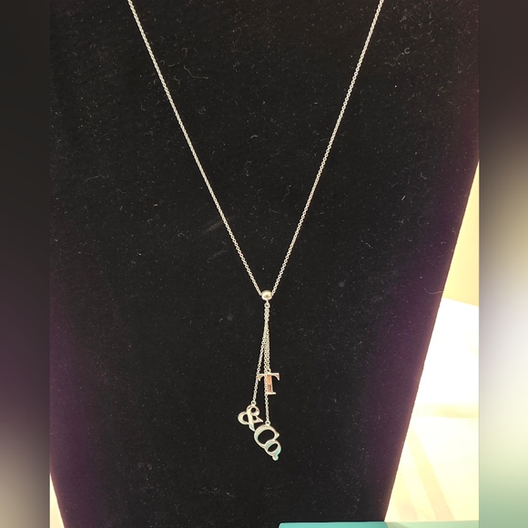 Tiffany & Co. Sterling Silver Vintage Lariat Necklace. 16" EUC. Full Inclusion - Picture 6 of 12